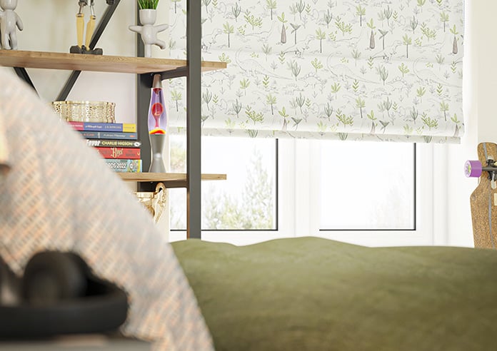 Dino Park, Forest - Motorised Roman Blind - Image 5